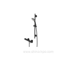 Mattblack Bathroom Hand Shower Mixer sliding bar Set